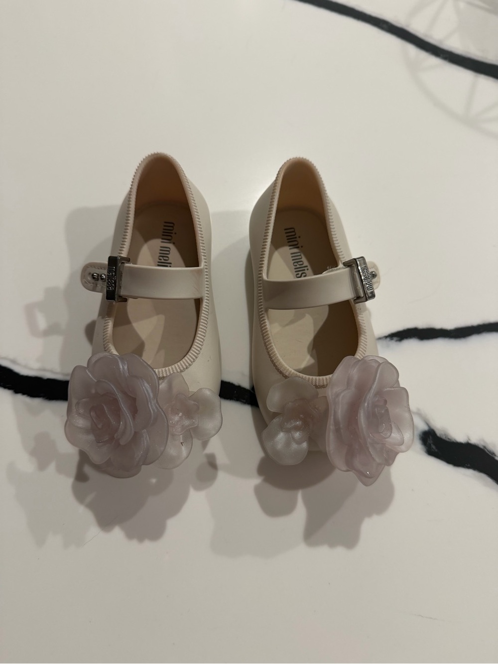 MINI MELISSA - Soft Ballerina Petals in Beige